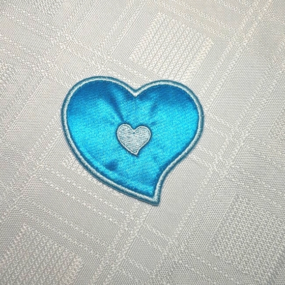 🌹Kelloggs Heart Sticker Sensory Patch Blue - Picture 1 of 4